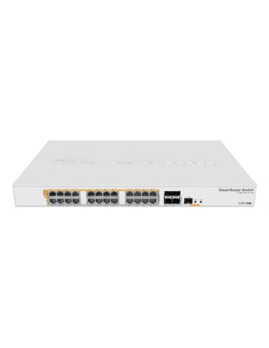 Mikrotik CRS328-24P-4S+RM мрежов суич...